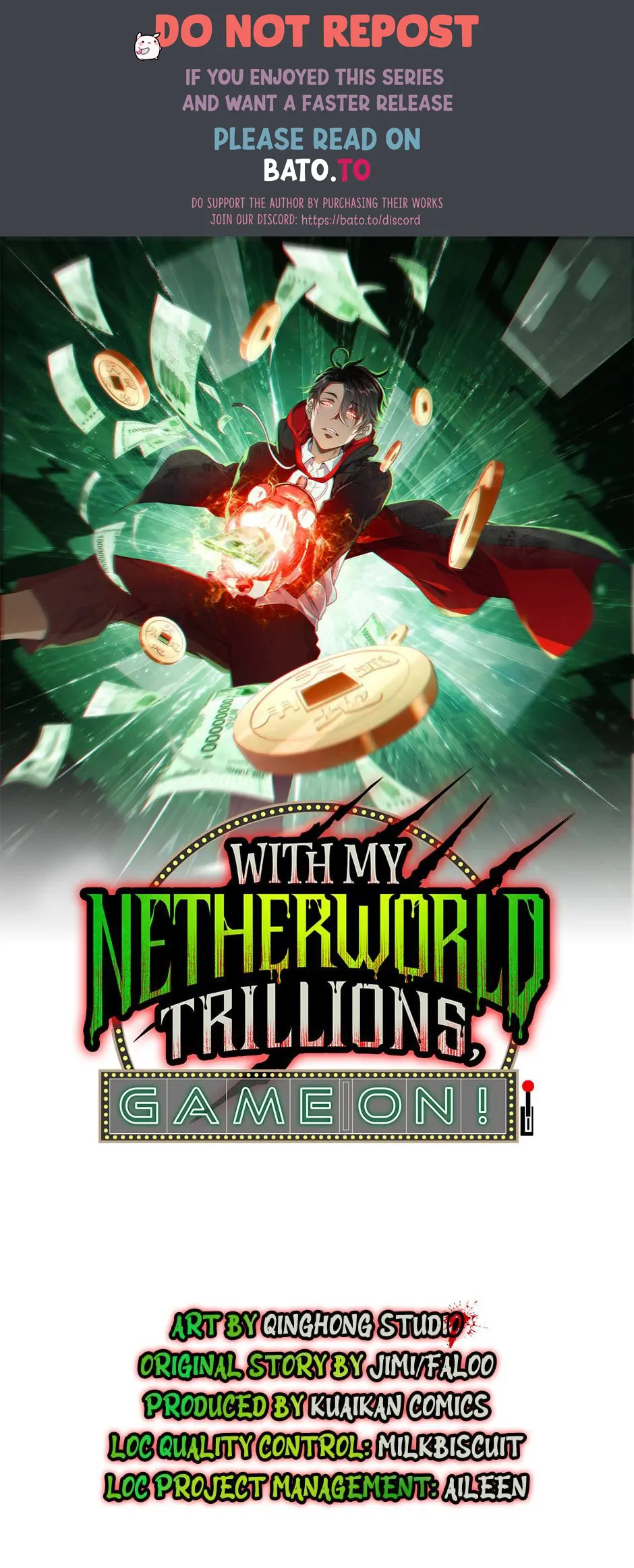 With My Netherworld Trillions, Game On! Chapter 32 - page 1